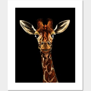 Cute Giraffe Posters and Art
